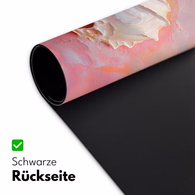 Schelp - Pastel - Pink Muismat XXL klein -ysfeer2_duits