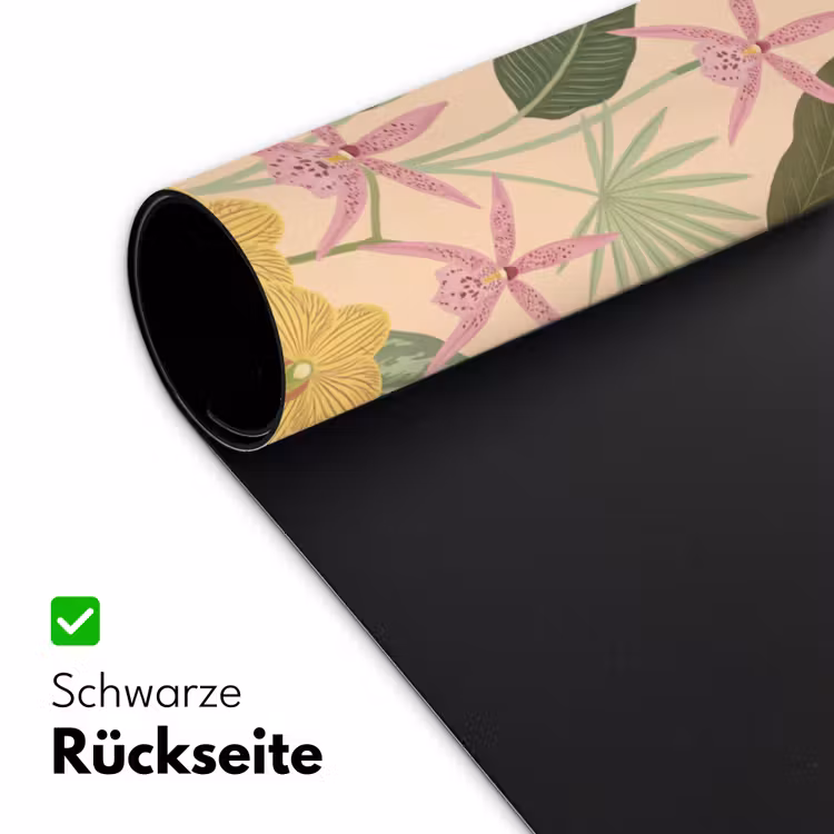 Patroon - Bloemen - Kleurrijk Muismat XXL klein -ysfeer2_duits