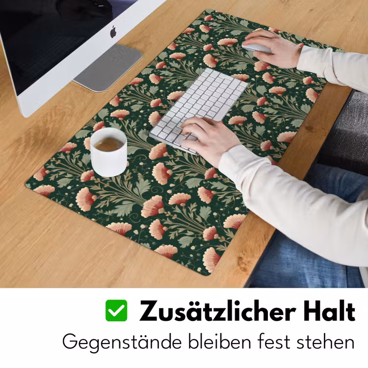 Patroon - Botanisch - Kleurrijk Muismat XXL klein 681 -ysfeer3_duits