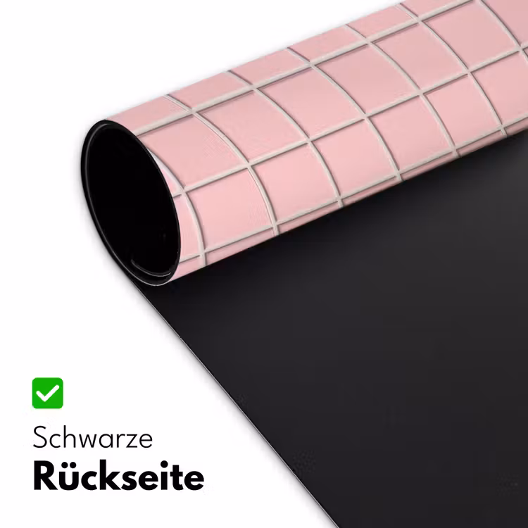 Patroon - Tegel - Pastelroze Muismat XXL klein 681 -ysfeer2_duits