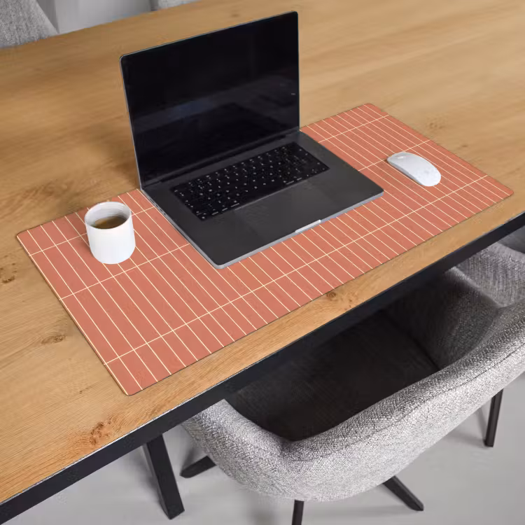 Patroon - Tegels - Terracotta Muismat XXL klein 681 -sfeer1