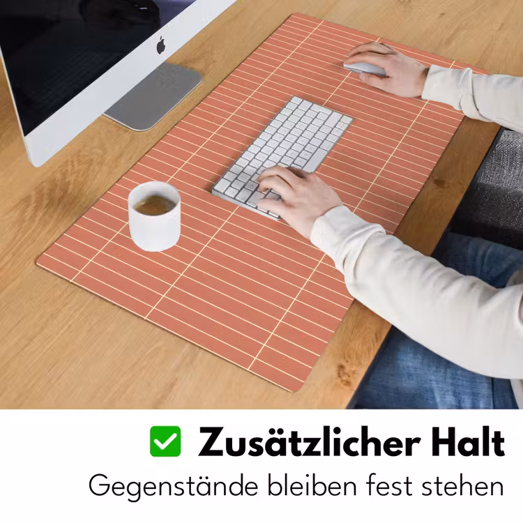 Patroon - Tegels - Terracotta Muismat XXL klein 681 -ysfeer3_duits