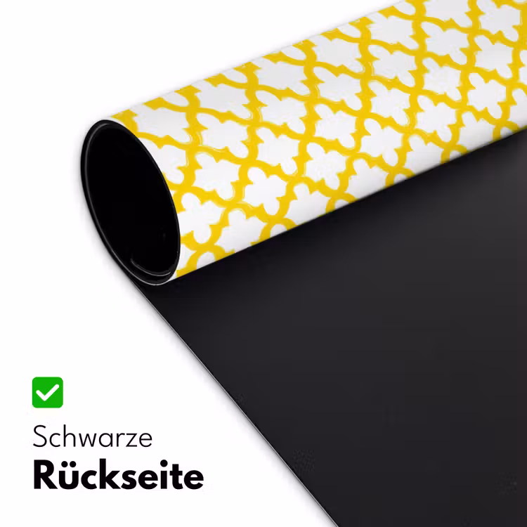 Patroon - Geometrisch - Klassiek - Geel Muismat XXL klein 681 -ysfeer2_duits