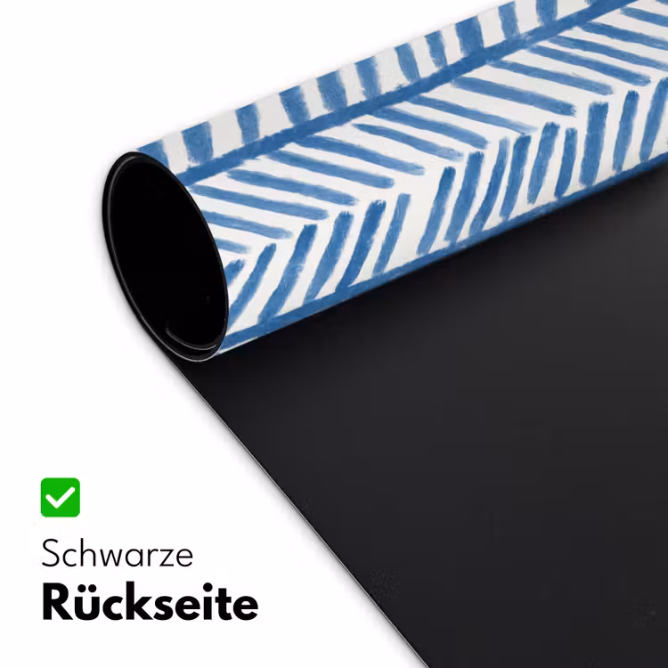 Patroon - Streep - Blauw Muismat XXL klein 681 -ysfeer2_duits