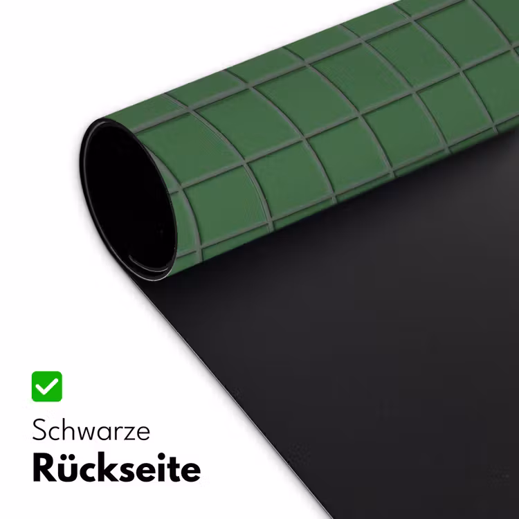Patroon - Tegels - Groen Muismat XXL klein 681 -ysfeer2_duits