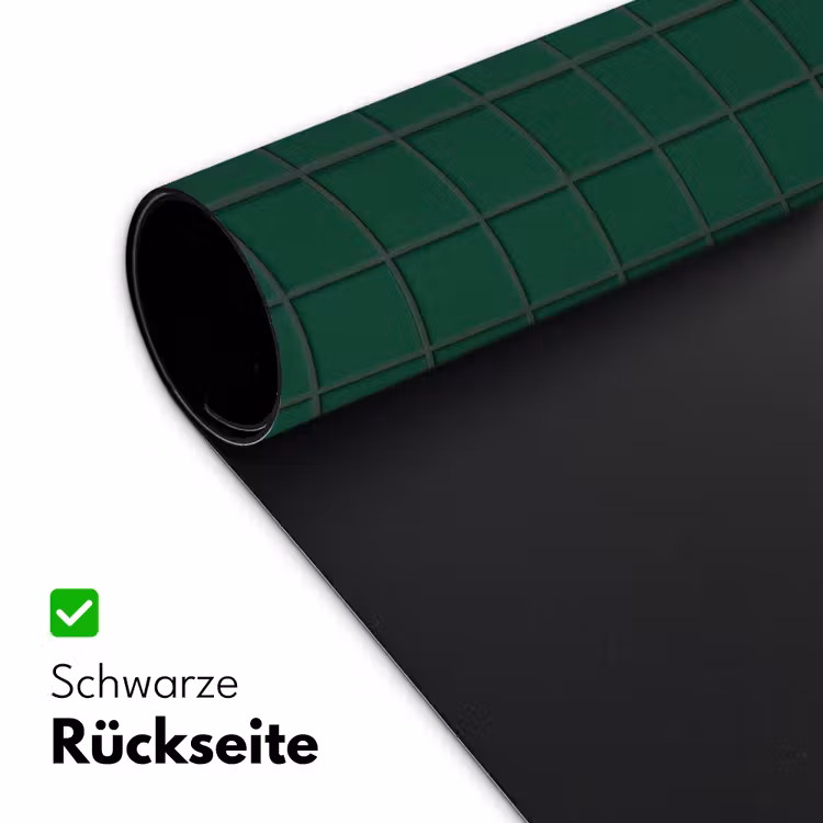 Patroon - Tegels - Dennen - Groen Muismat XXL klein 681 -ysfeer2_duits