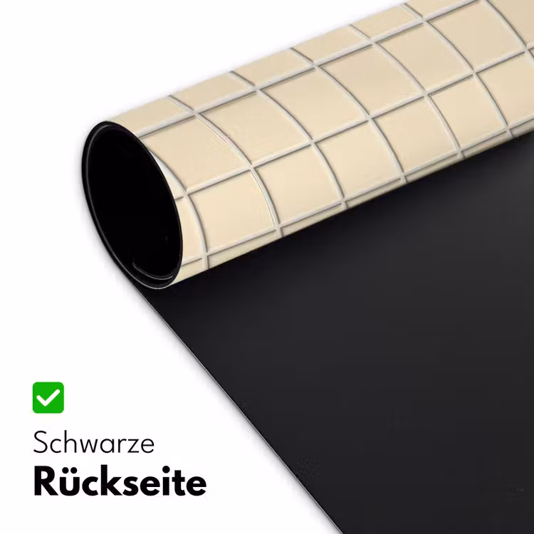 Patroon - Tegels - Gebroken - Wit Muismat XXL klein 681 -ysfeer2_duits