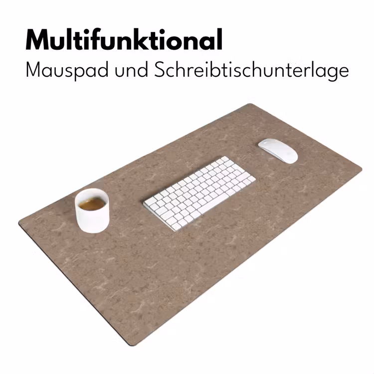 Patroon - Kalksteen - Beige Muismat XXL klein 681 -ysfeer4_duits