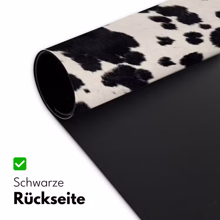 Patroon - Vacht - Zwart - Wit Muismat XXL klein -ysfeer2_duits