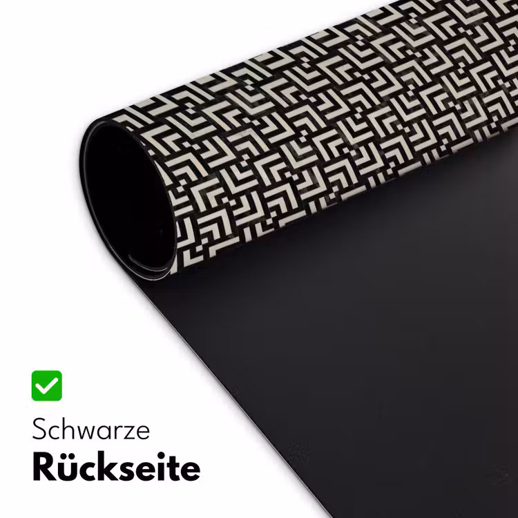 Patroon - Marmer - Zwart Muismat XXL klein 681 -ysfeer2_duits
