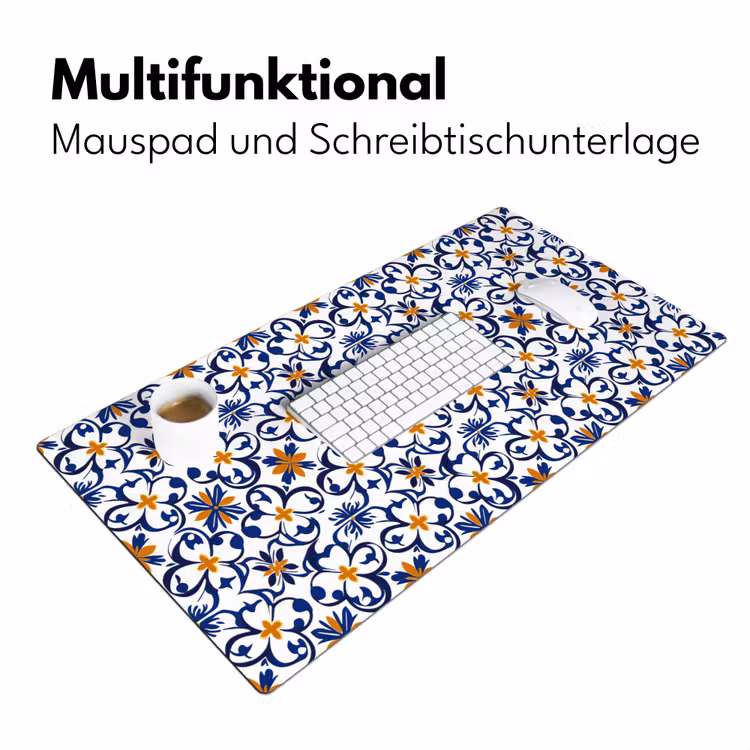 Patroon - Modern - Kleurrijk Muismat XXL klein 681 -ysfeer4_duits