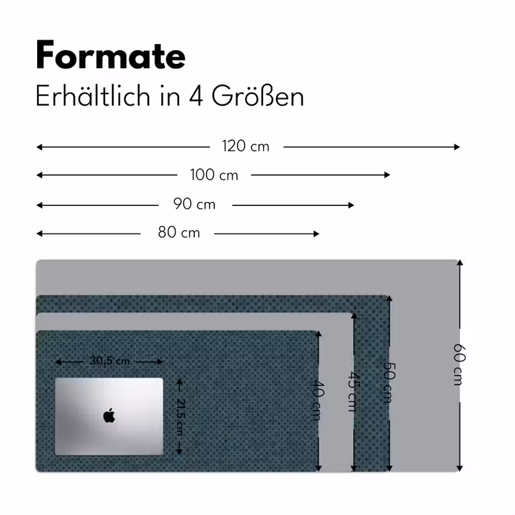 Patroon - Mozaïek - Groen Muismat XXL klein 681 -ysfeer5_duits