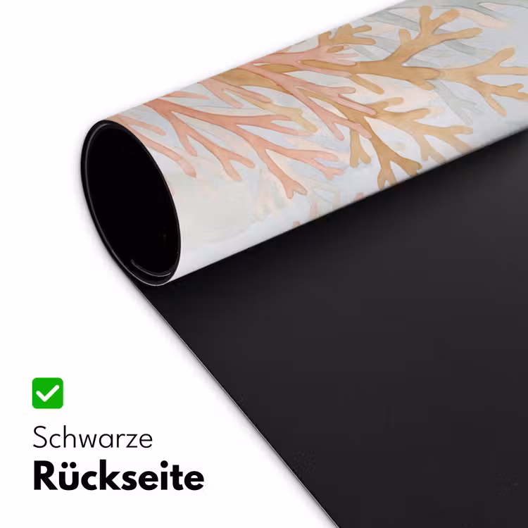 Natuur - Abstract - Aquarel - Organisch - Warm Muismat XXL klein -ysfeer2_duits