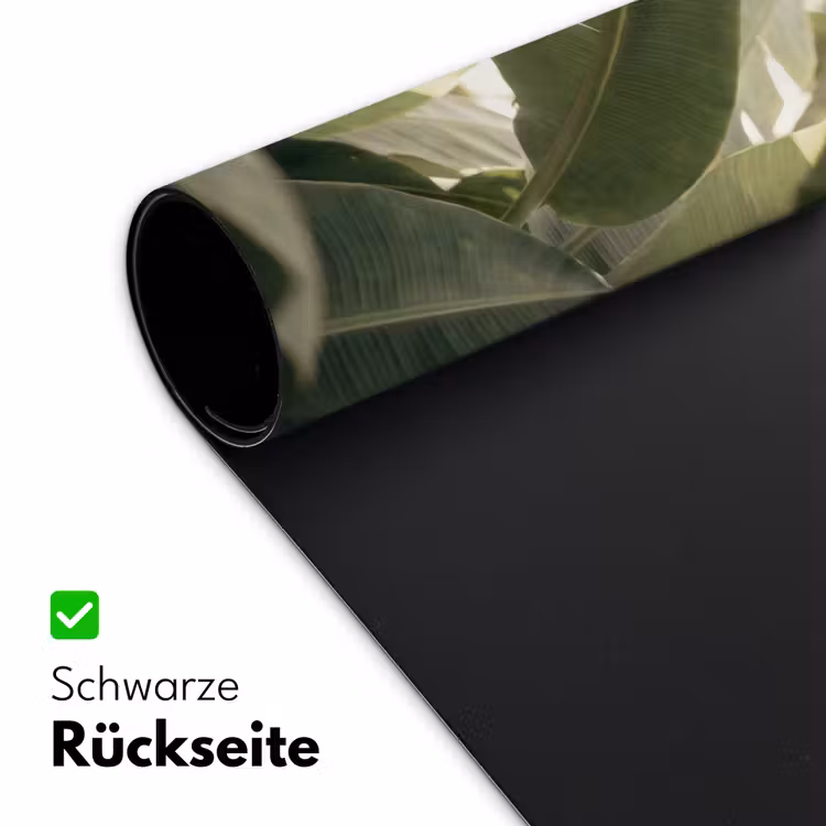 Natuur - Bladeren - Groen - Tropisch - Detail Muismat XXL klein -ysfeer2_duits
