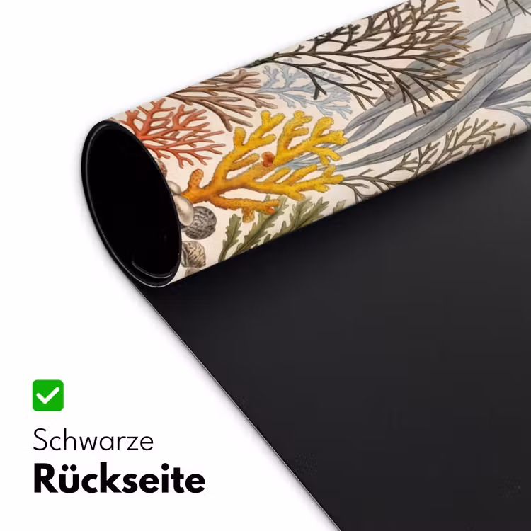 Natuur - Onderwater - Botanisch - Vintage - Kleurrijk Muismat XXL klein -ysfeer2_duits
