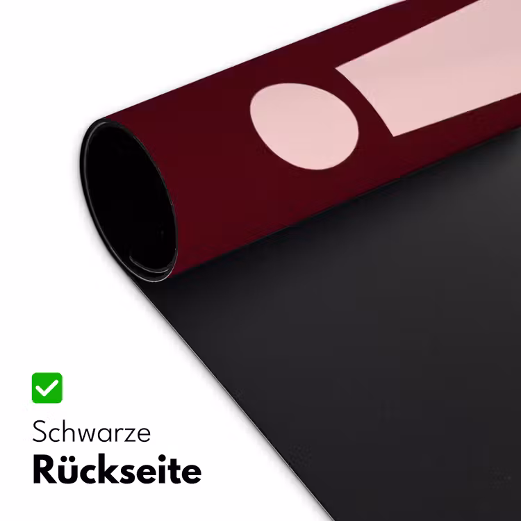 Nice - Uitroepteken - Rood Muismat XXL klein -ysfeer2_duits