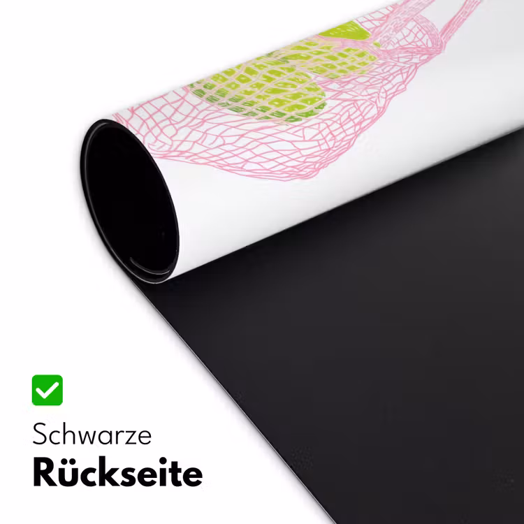 Netzakje - Roze - Illustratie - Limoenen Muismat XXL klein -ysfeer2_duits