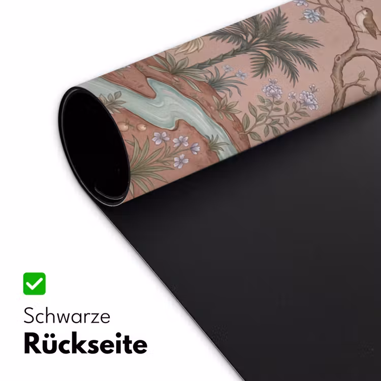 Nostalgisch - Reigers - Roze Muismat XXL klein -ysfeer2_duits