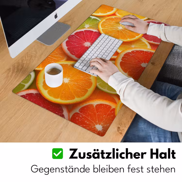 Fruit - Kleurrijk - Close up Muismat XXL klein -ysfeer3_duits