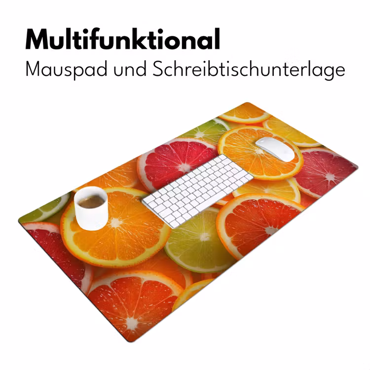 Fruit - Kleurrijk - Close up Muismat XXL klein -ysfeer4_duits
