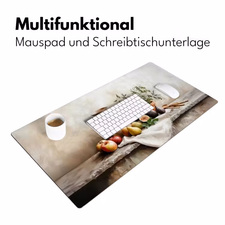 Fruit - Kruiden - Landelijk Muismat XXL klein -ysfeer4_duits