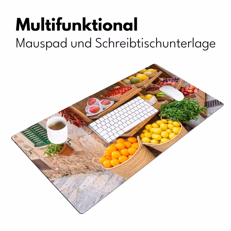Schreibtischunterlage - Obst – Markt – Frisch — 4