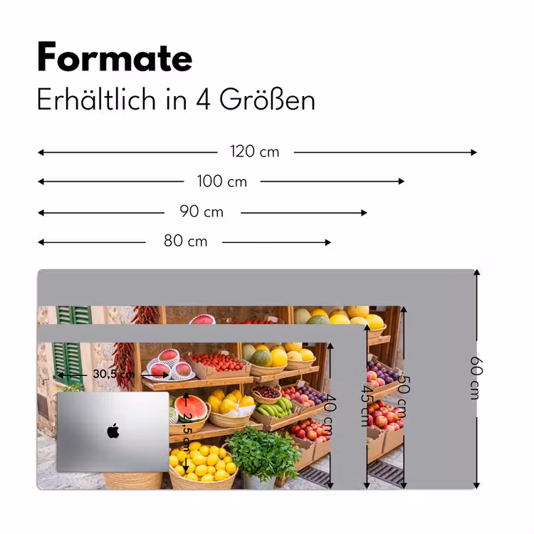 Schreibtischunterlage - Obst – Markt – Frisch — 5