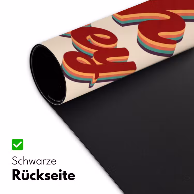 Oh honey - Rood - Schaduw Muismat XXL klein -ysfeer2_duits