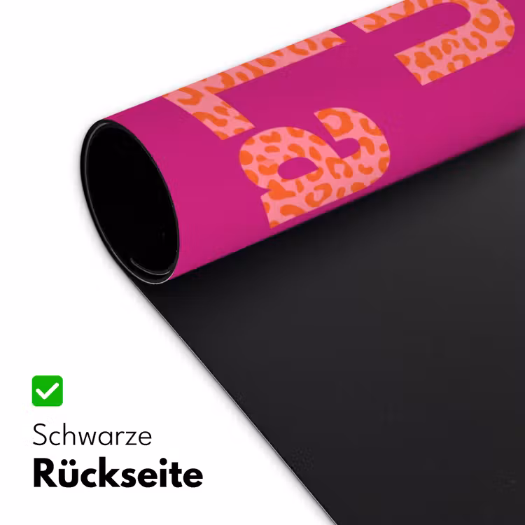 Oh la la - Luipaardprint - Roze Muismat XXL klein -ysfeer2_duits
