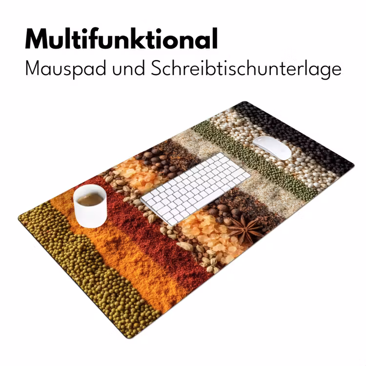 Banen - Verticaal - Kruiden - Variatie Muismat XXL klein -ysfeer4_duits