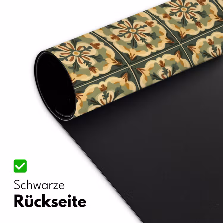 Ornament - Patroon - Groen Muismat XXL klein 681 -ysfeer2_duits