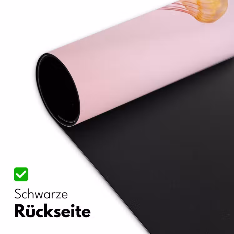 Sierlijk - Kwal - Roze Muismat XXL klein -ysfeer2_duits