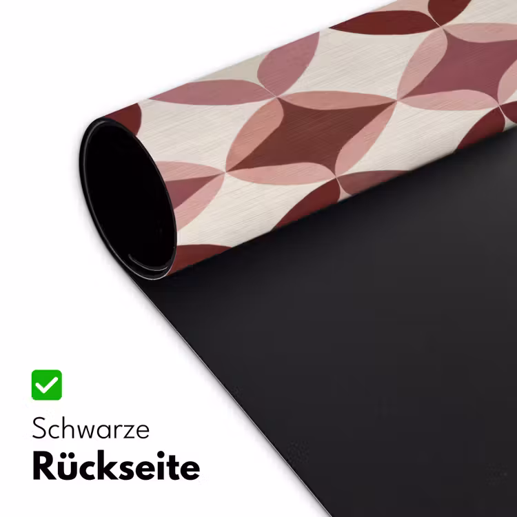 Ovaal - Textuur - Roze Muismat XXL klein 681 -ysfeer2_duits