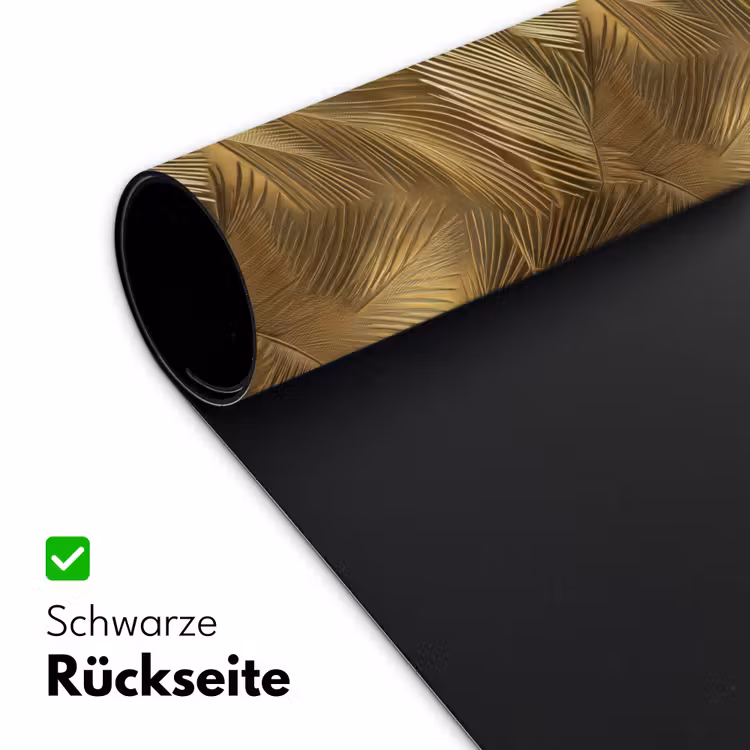 Palm - Waaier - Goud Muismat XXL klein 681 -ysfeer2_duits