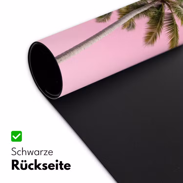 Palmboom - Tropisch - Pink Muismat XXL klein -ysfeer2_duits