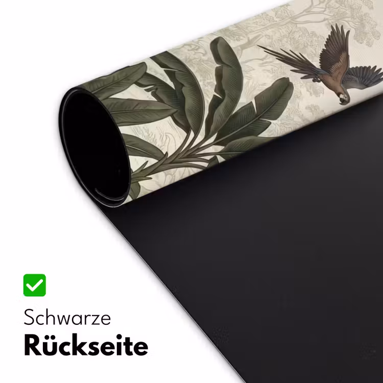 Papagaaien - Jungle - Tropisch - Green Muismat XXL klein -ysfeer2_duits
