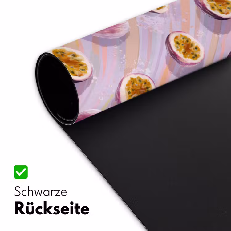 Passievrucht - Tropisch - Paars Muismat XXL klein 681 -ysfeer2_duits