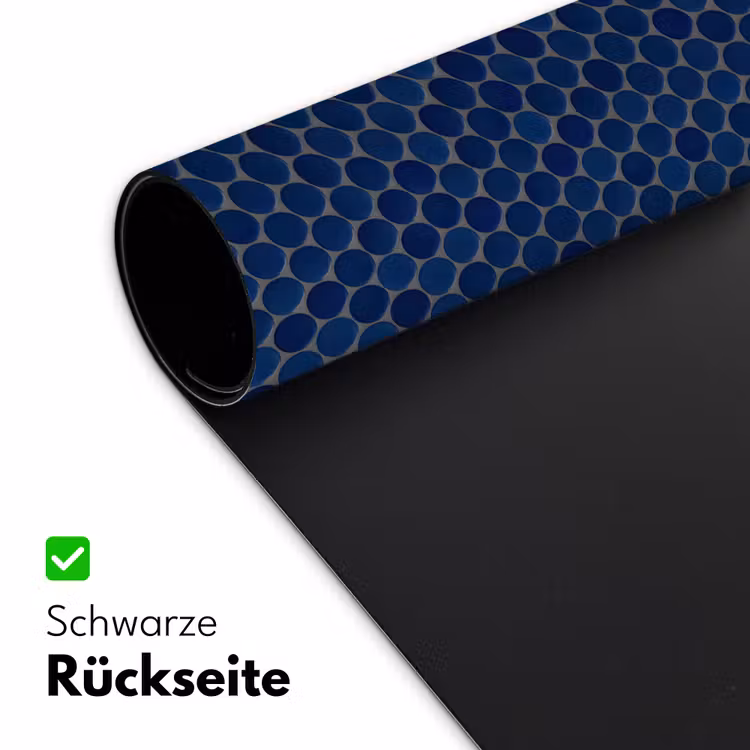 Penny - Mozaïek - Donkerblauw Muismat XXL klein 681 -ysfeer2_duits