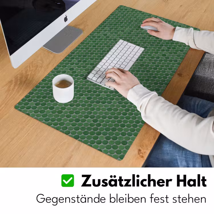 Penny - Mozaïek - Bosgroen - Green Muismat XXL klein 681 -ysfeer3_duits