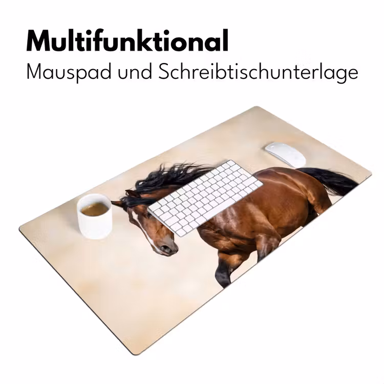 Paard - Galop - Energie Muismat XXL klein -ysfeer4_duits