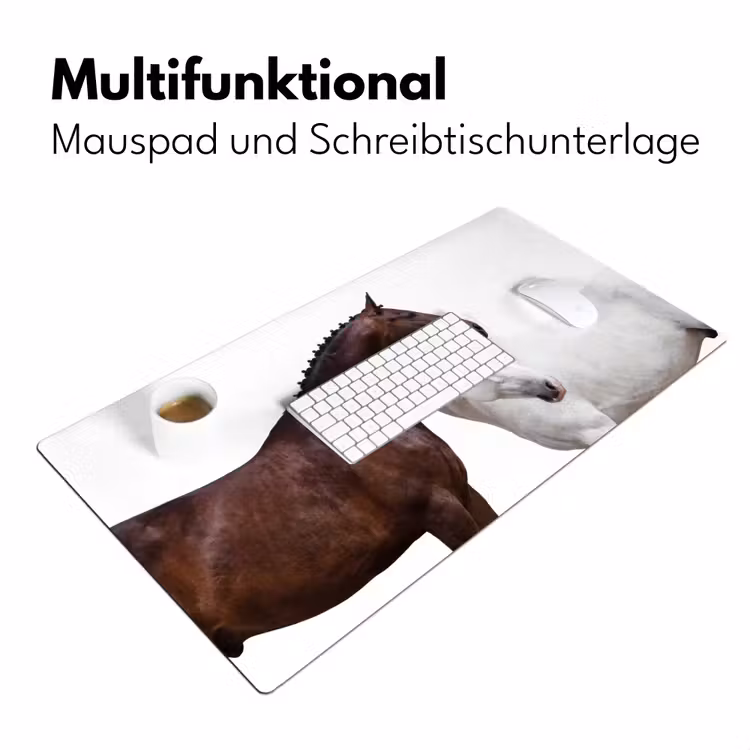 Paard - Modern - Balans Muismat XXL klein -ysfeer4_duits