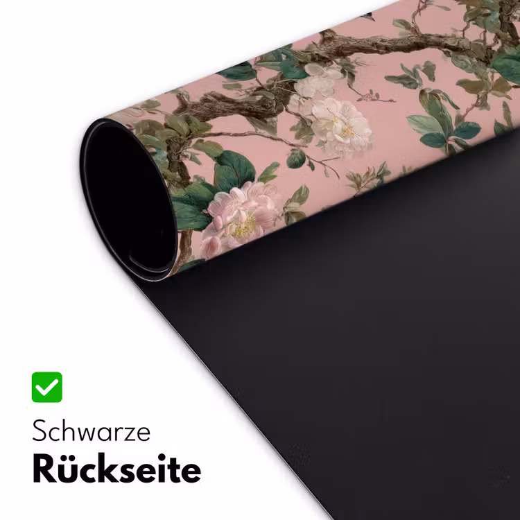 Pioenrozen - Botanisch - Vogel Muismat XXL klein 681 -ysfeer2_duits