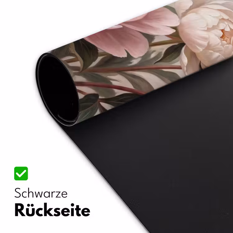 Pioenrozen - Boeket - Roze Muismat XXL klein -ysfeer2_duits