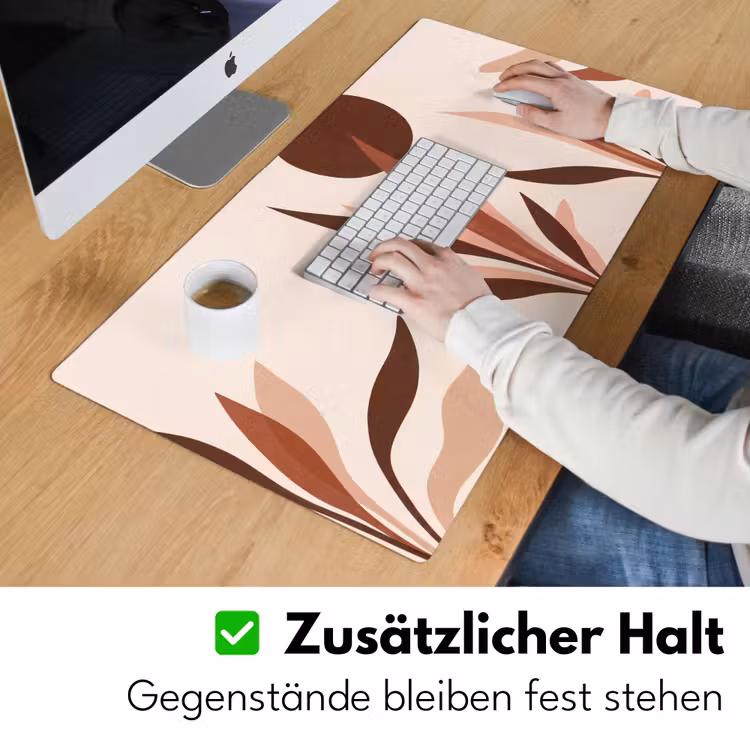 Planten - Abstract - Natuur - Bruin Muismat XXL klein -ysfeer3_duits