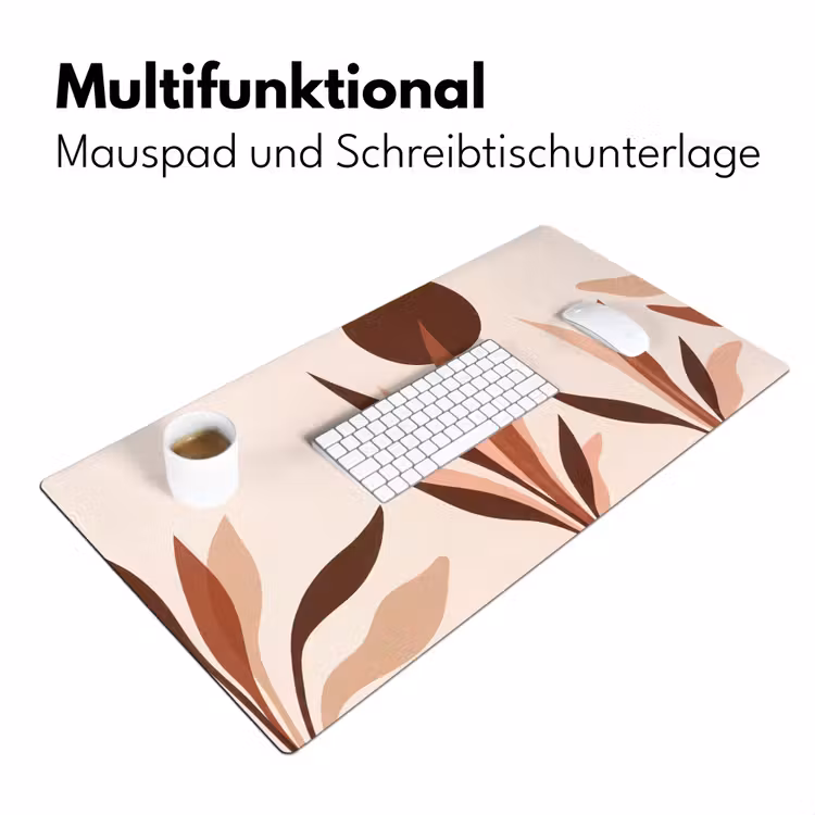 Planten - Abstract - Natuur - Bruin Muismat XXL klein -ysfeer4_duits