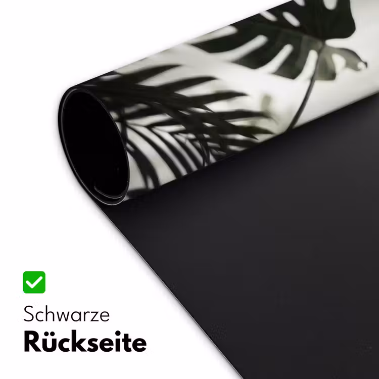 Planten - Bladeren - Natuur - Minimalistisch - Groen Muismat XXL klein -ysfeer2_duits