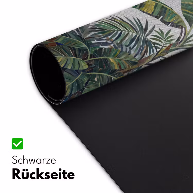 Planten - Tropisch - Mozaïek - Groen - Natuur Muismat XXL klein -ysfeer2_duits