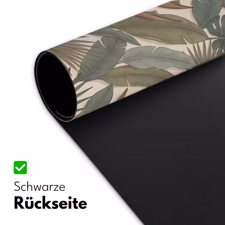 Planten - Tropisch - Natuur - Illustratie - Groen Muismat XXL klein -ysfeer2_duits