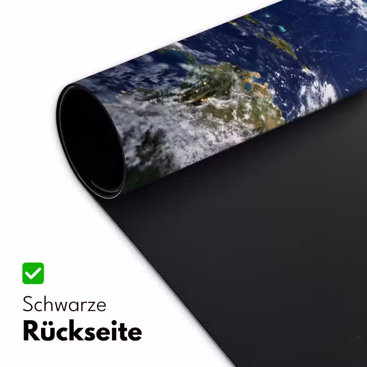 Schreibtischunterlage - Planet – Weltraum – Kosmos - Planeet - Ruimte - Kosmos Muismat XXL klein