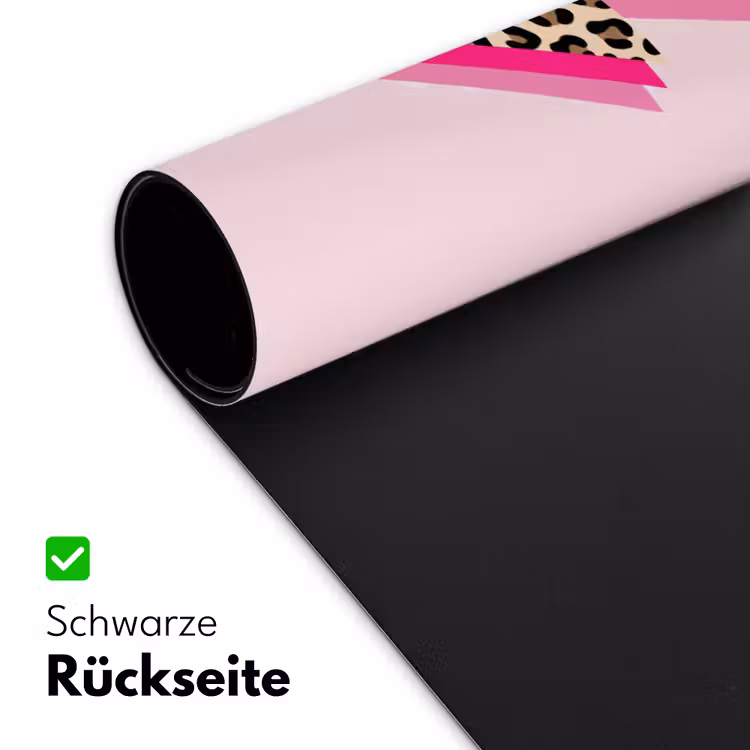 Stippen - Roze - Bliksem Muismat XXL klein -ysfeer2_duits